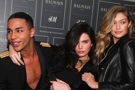 Für Balmain-Chefdesigner Olivier Rousteing entwickelt sich die Kooperation mit H&M zum vollen Erfolg