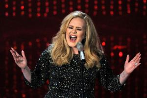 Adele bei ihrem Oscars-Auftritt im Jahr 2013