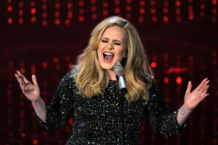 Adele bei ihrem Oscars-Auftritt im Jahr 2013