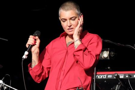 Sinead O'Connor bei einem Auftritt