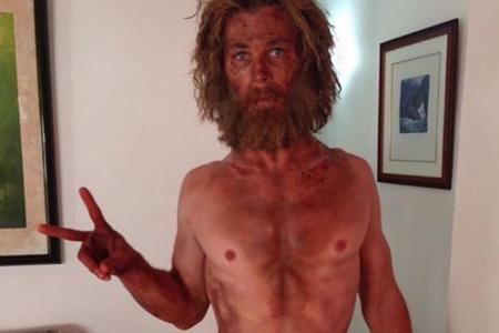 Chris Hemsworth hat für den Dreh an Gewicht verloren, aber sicher nicht seinen Humor