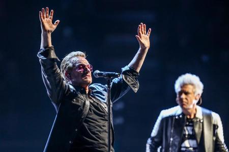 U2 um Frontmann Bono haben ihr Konzert in Paris abgesagt