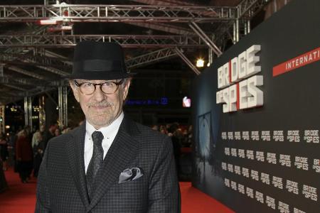 Steven Spielberg auf der Europa-Premiere von 