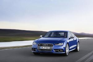 Singleframe-Grill und große Lufteinlässe beim Audi S7 Sportback
