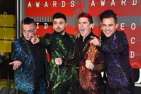 Sean Waugaman, Eli Maiman, Nicholas Petricca und Kevin Ray (v.l.n.r.) der Band Walk the Moon