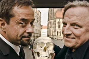 Jan Josef Liefers (l.) und Axel Prahl spielen die beliebten Ermittler im "Tatort"-Ableger aus Münster