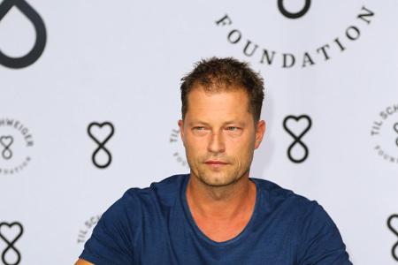 Til Schweiger bei der Präsentation seiner Stiftung im September