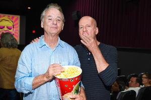 Bill Murray und Bruce Willis bei der Premiere ihres Kino-Flops "Rock the Kasbah"