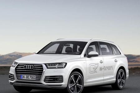 Das erste SUV mit plug-in-Hybrid von Audi: Q7 e-tron 3.0 TDI quattro