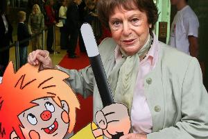 Ellis Kaut bei der Deutschland-Premiere von "Pumuckl und sein Zirkusabenteuer" im Jahr 2003