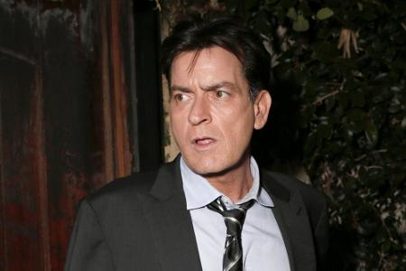 Charlie Sheen gab in der 