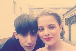 Kilian Kerner und Jella Haase sind schon seit langem gute Freunde