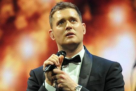 Er dürfte erleichtert sein: Sänger Michael Bublé