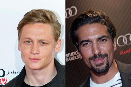 Schauspieler und Hobbykoch Matthias Schweighöfer (l.) meldete sich online für die Stelle in Elyas M'Bareks Restaurant