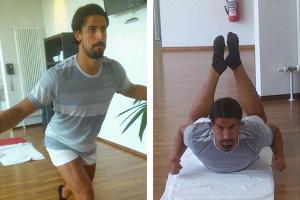 Sami Khedira tut anscheinend alles, um sich nach der Trennung von Model Lena Gercke nicht hängen zu lassen