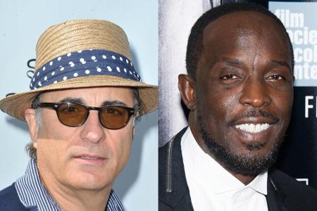 Andy Garcia (li.) und Michael K. Williams sind jetzt mit von der 