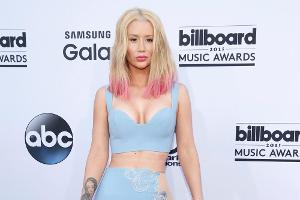 Iggy Azalea auf dem roten Teppich bei den Billboard Music Awards in Las Vegas - da war noch alles in Ordnung mit Kollegin Br...