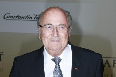 FIFA-Präsident Sepp Blatter bei der Premiere von 