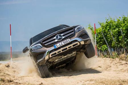 Hoch das Bein! Gute Offroad-Eigenschaften dank speziellem Programm