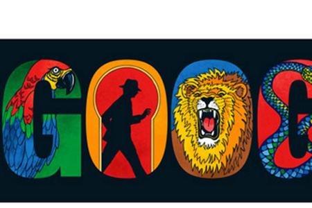 Das Google Doodle für Aiga Rasch
