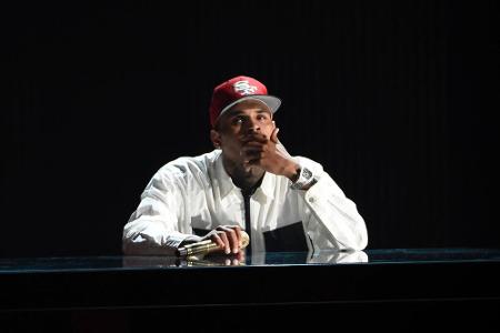 Nachdenklich: Chris Brown im Juni bei den BET-Awards in Los Angeles