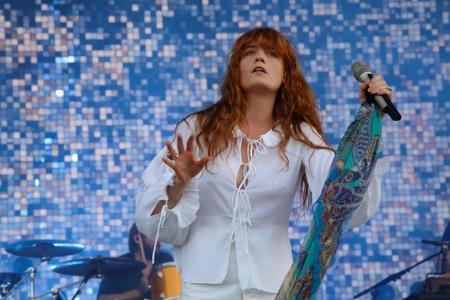 Lead-Sängerin Florence Welch hier beim 