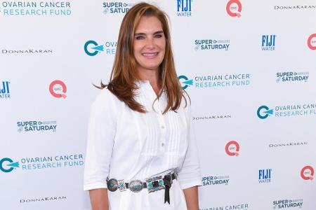 Brooke Shields setzt sich mit ihrem Besuch einer Benefizgala für die Krebsbekämpfung ein