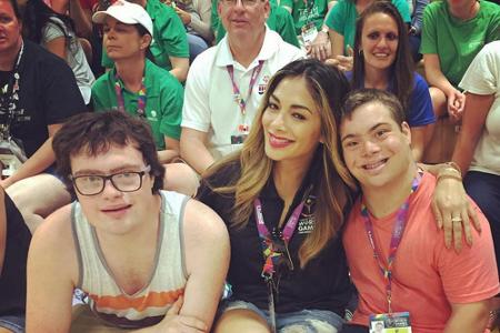 Nicole Scherzinger engagiert sich aktiv für Menschen mit einer geistigen Behinderung