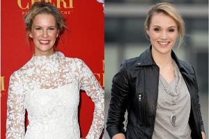 Diese beiden ehemaligen "Bachelorette"-Kandidatinnen haben ihr privates Glück gefunden: Monica Ivancan (li.) mit ihrem Chris...