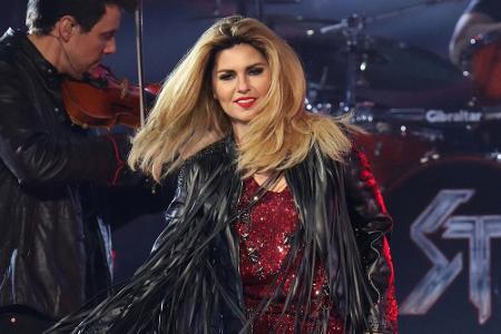 Shania Twain Ende Juni bei ihrem Konzert im Madison Square Garden in New York
