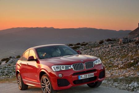 Mischung aus SUV und Limousine: BMW X4
