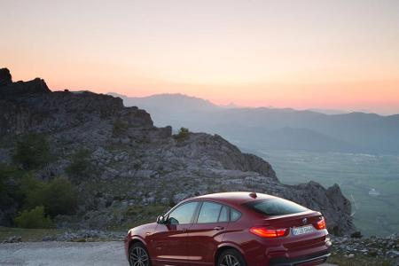 Aus dem X3 wurde ein Coupé - der X4
