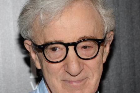 Oft muss Woody Allen selbst schmunzeln - wie hier bei einer Vorschau zu 