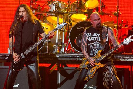 Slayer bei einem Auftritt im Jahr 2014