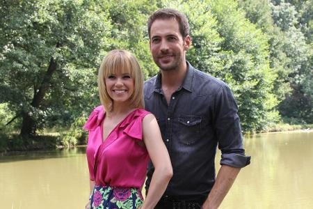 Francine Jordi (38) und Alexander Mazza (42), die Moderatoren der 