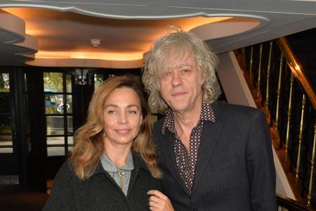 Standen am Samstag vor dem Traualtar: Jeanne Marine und Bob Geldof