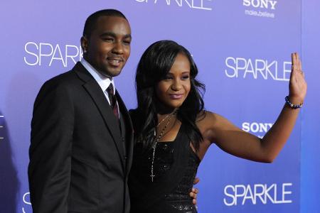Ein Bild aus glücklichen Tagen: Nick Gordon und Bobbi Kristina Brown auf einer Filmpremiere in Los Angeles