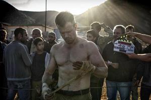 Matt Damon alias Jason Bourne bereitet sich offenbar auf einen Faustkampf vor