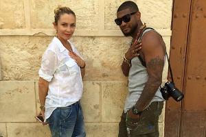 Usher und Grace Miguel während der Flitterwochen auf Kuba