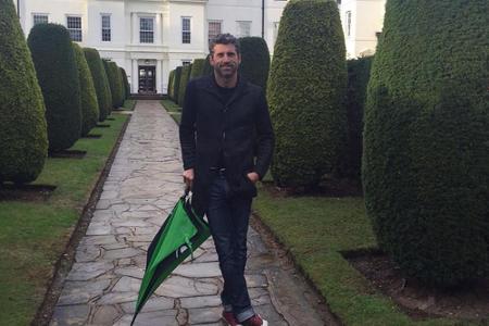 Patrick Dempsey scheint für die Dreharbeiten zu 