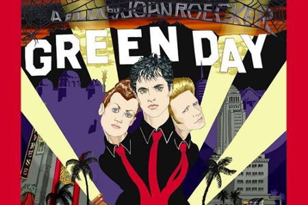 Mit diesem Filmplakat bewirbt Green Day ihre Dokumentation 