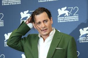 Johnny Depp in Venedig