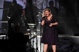 Kelly Clarkson bei ihrem Auftritt im Rahmen der Billboard Music Awards 2015 in Las Vegas