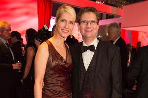 Manuela Schwesig mit Ehemann Stefan auf der Aftershowparty der "Ein Herz für Kinder"-Gala 2014 in Berlin