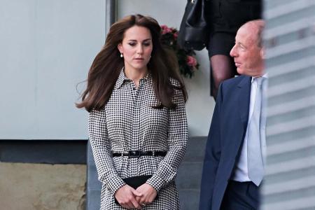 Viel unterwegs: Kate vergangene Woche bei einem Besuch im Anna-Freud-Centre für geistig behinderte Kinder