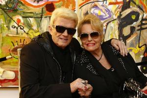 Unzertrennlich auch beim Innovationstag: Heino und seine Hannelore