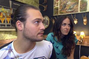 "Berlin - Tag & Nacht": Marcel und Caro stehen kurz vor der Vertragsunterzeichnung für ihr neues Tattoostudio.