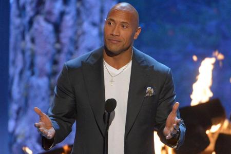 Dwayne Johnson bei einer Preisverleihung in Kalifornien