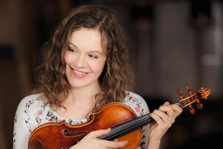 Jördis Tielsch ist eine Meisterin an der Violine