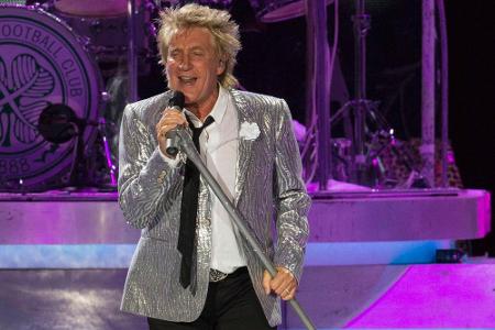 Rod Stewart bei einem Konzert im Juli in Atlanta